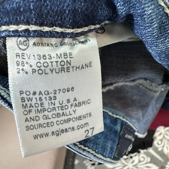 AG Adriano Goldschmied The stilt crop Cigarette Crop - Picture 2 of 11